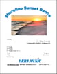 Shoreline Sunset Dance Orchestra sheet music cover